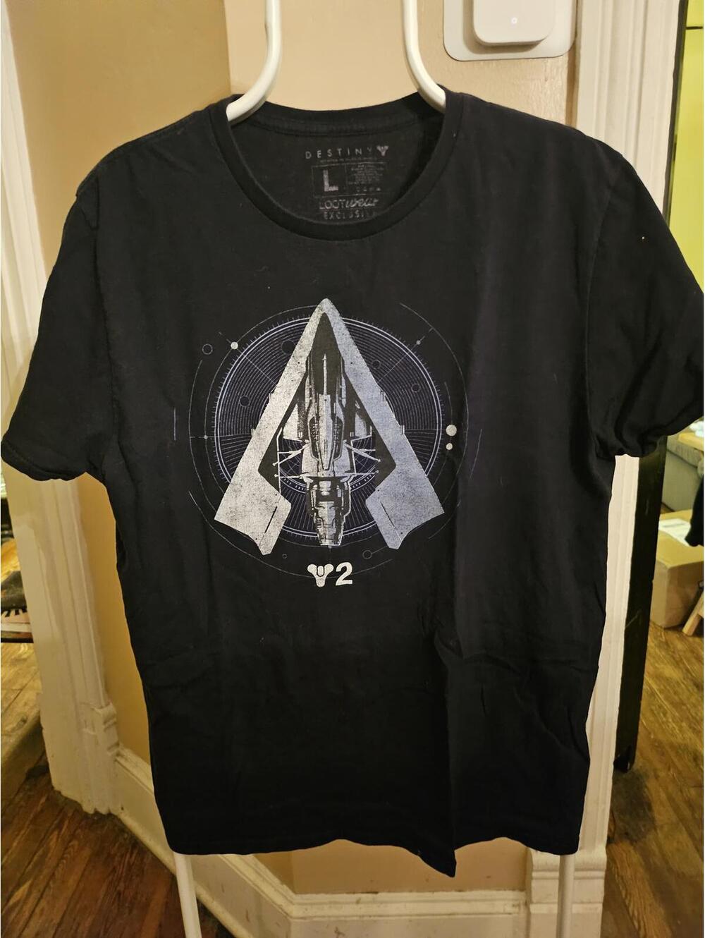 Vintage Destiny 2 - 2017 Bungee Loot Crate Exclusive - Size Large T-shirt EUC